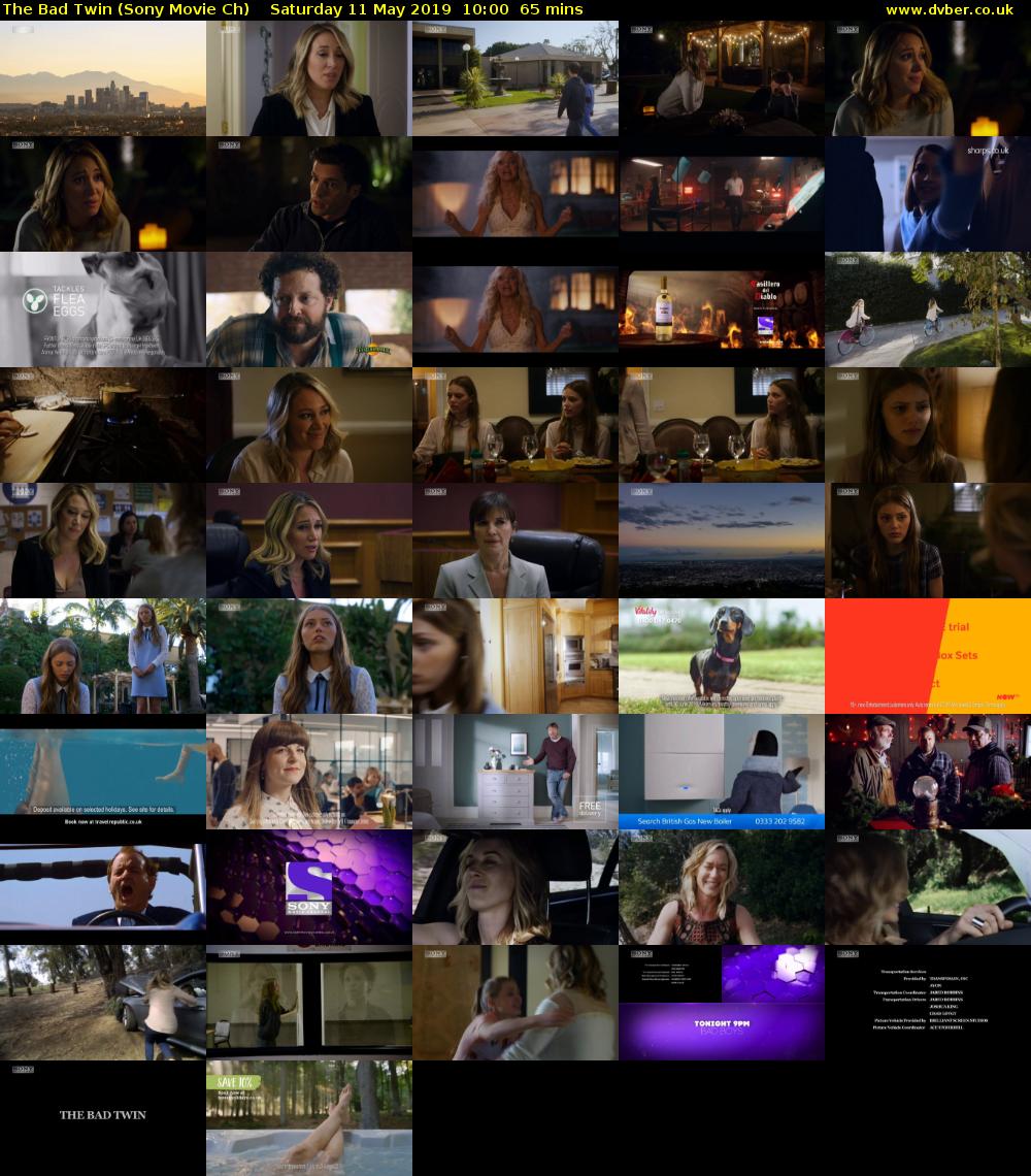 The Bad Twin (Sony Movie Ch) Saturday 11 May 2019 10:00 - 11:05