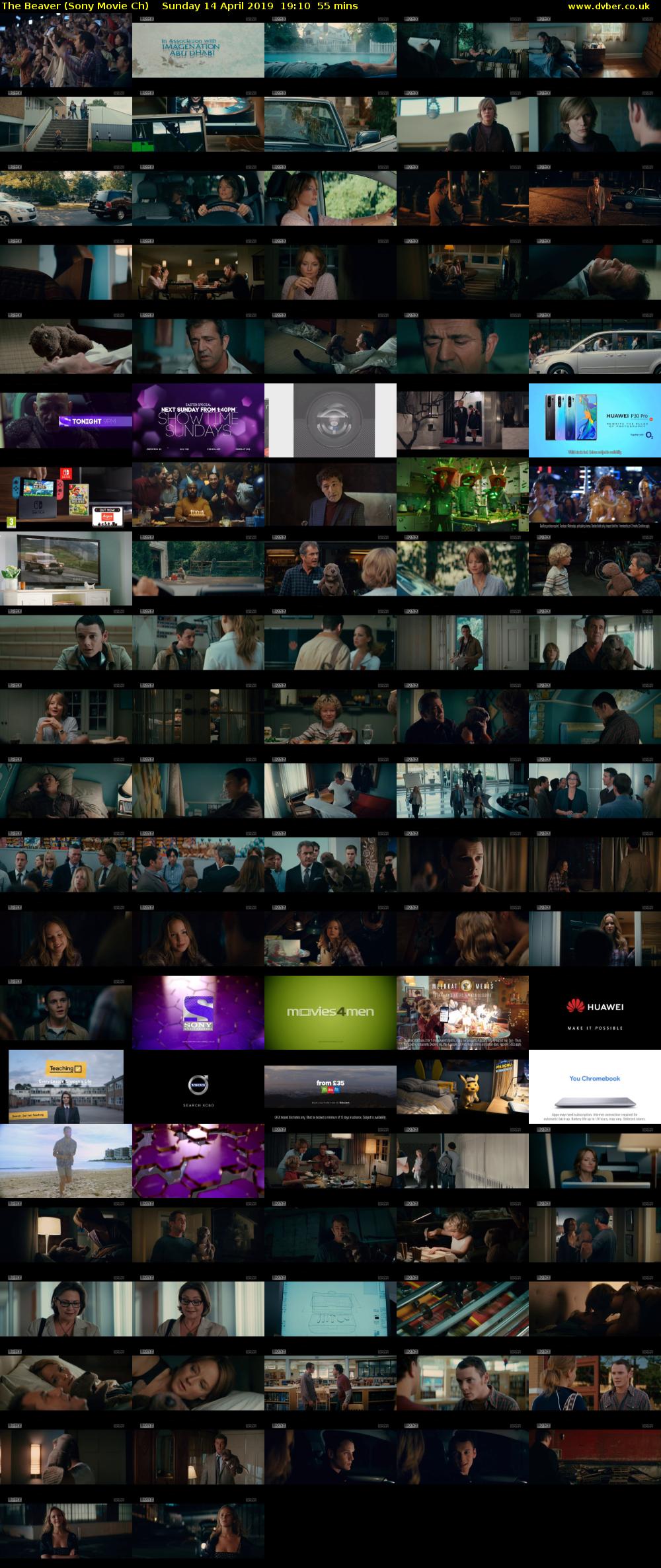 The Beaver (Sony Movie Ch) Sunday 14 April 2019 19:10 - 20:05