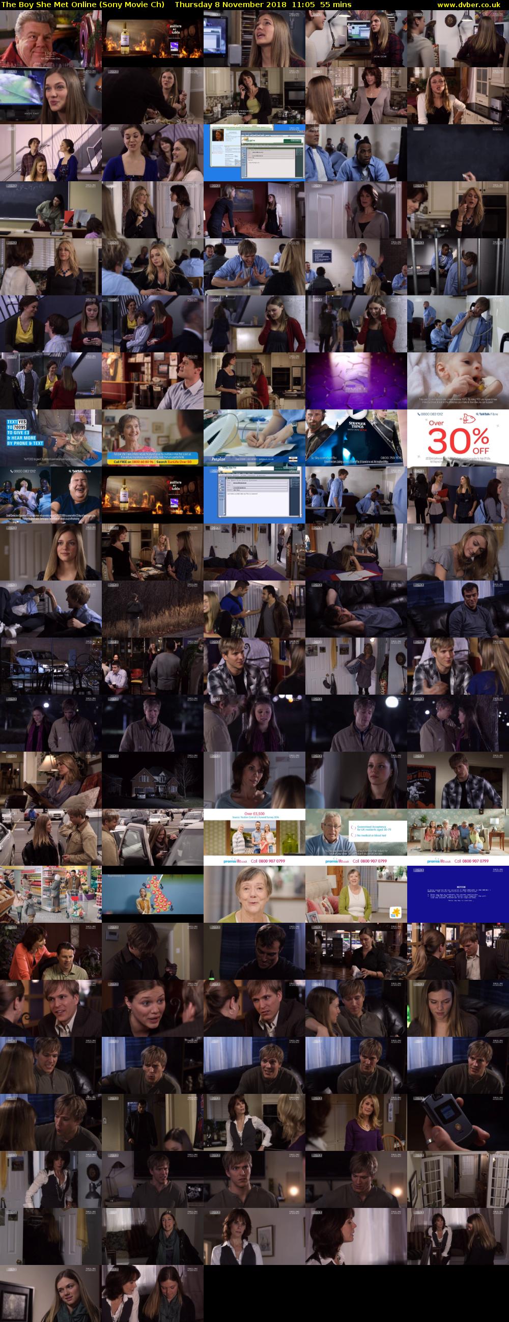 The Boy She Met Online (Sony Movie Ch) Thursday 8 November 2018 11:05 - 12:00