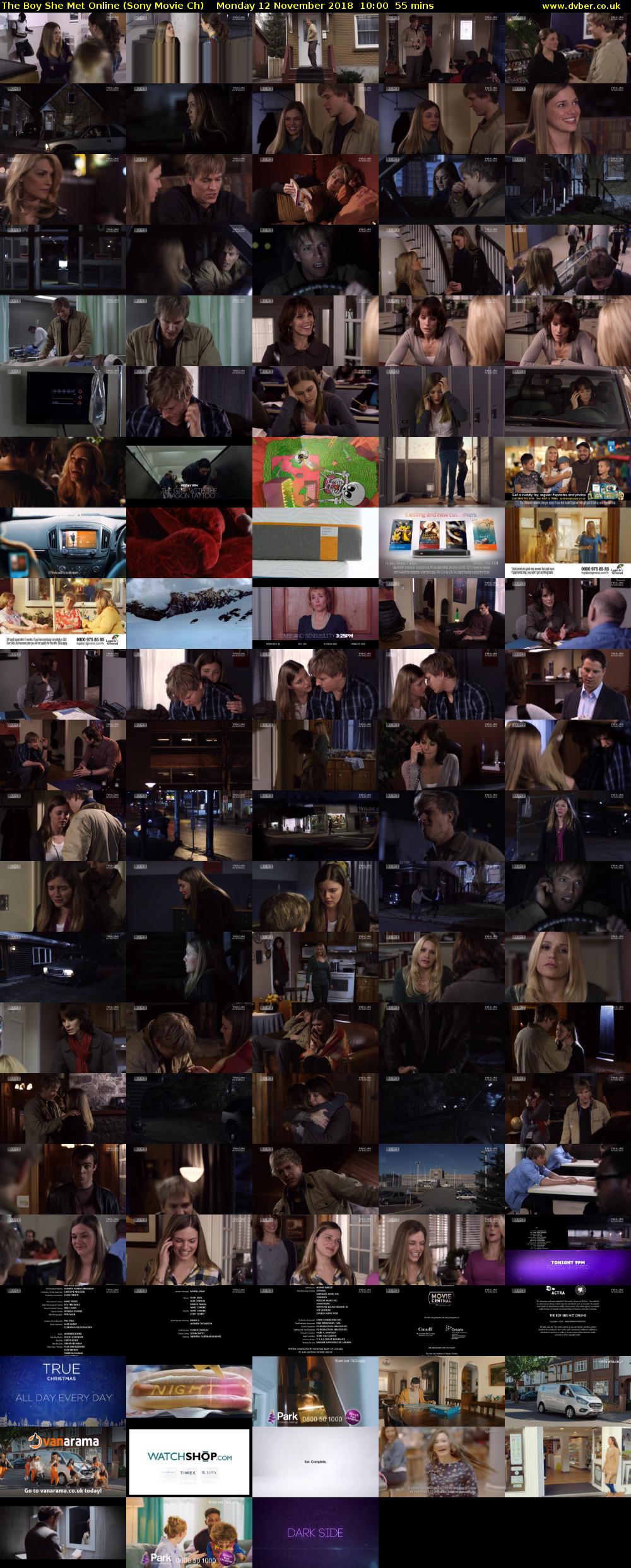 The Boy She Met Online (Sony Movie Ch) Monday 12 November 2018 10:00 - 10:55