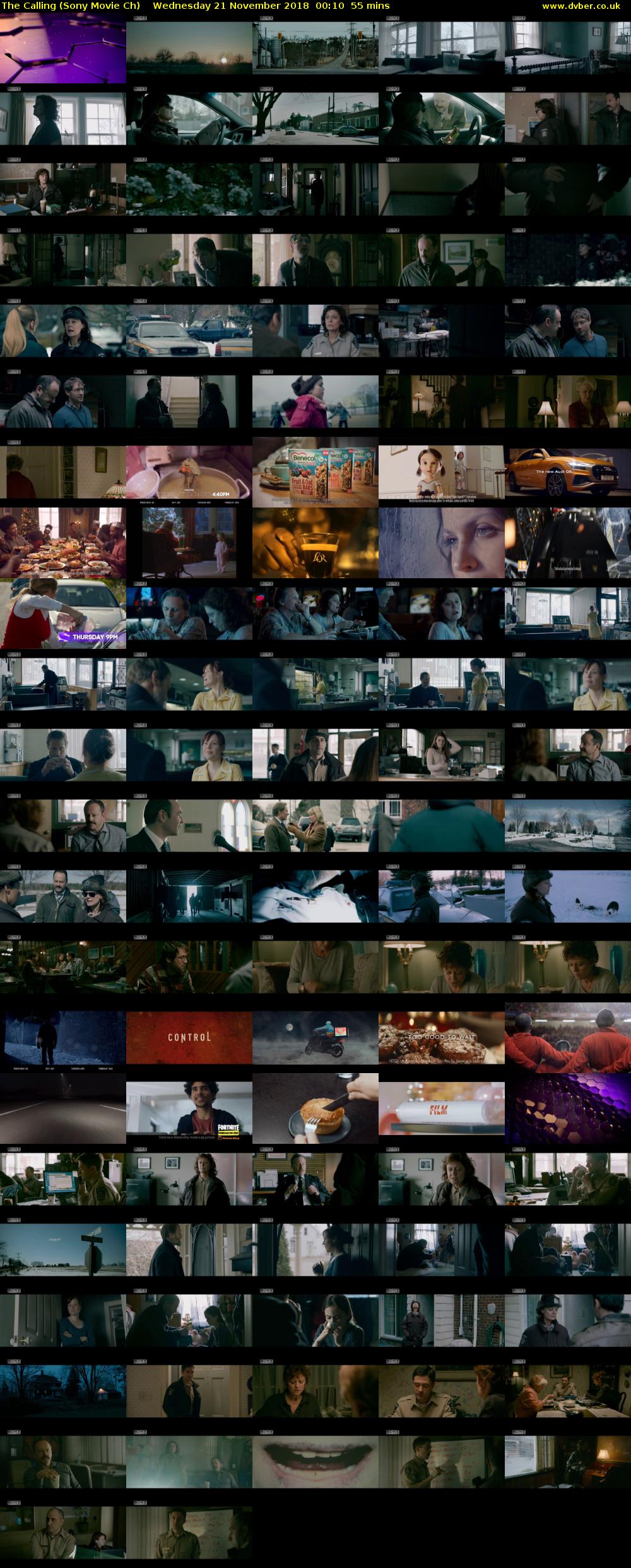 The Calling (Sony Movie Ch) Wednesday 21 November 2018 00:10 - 01:05