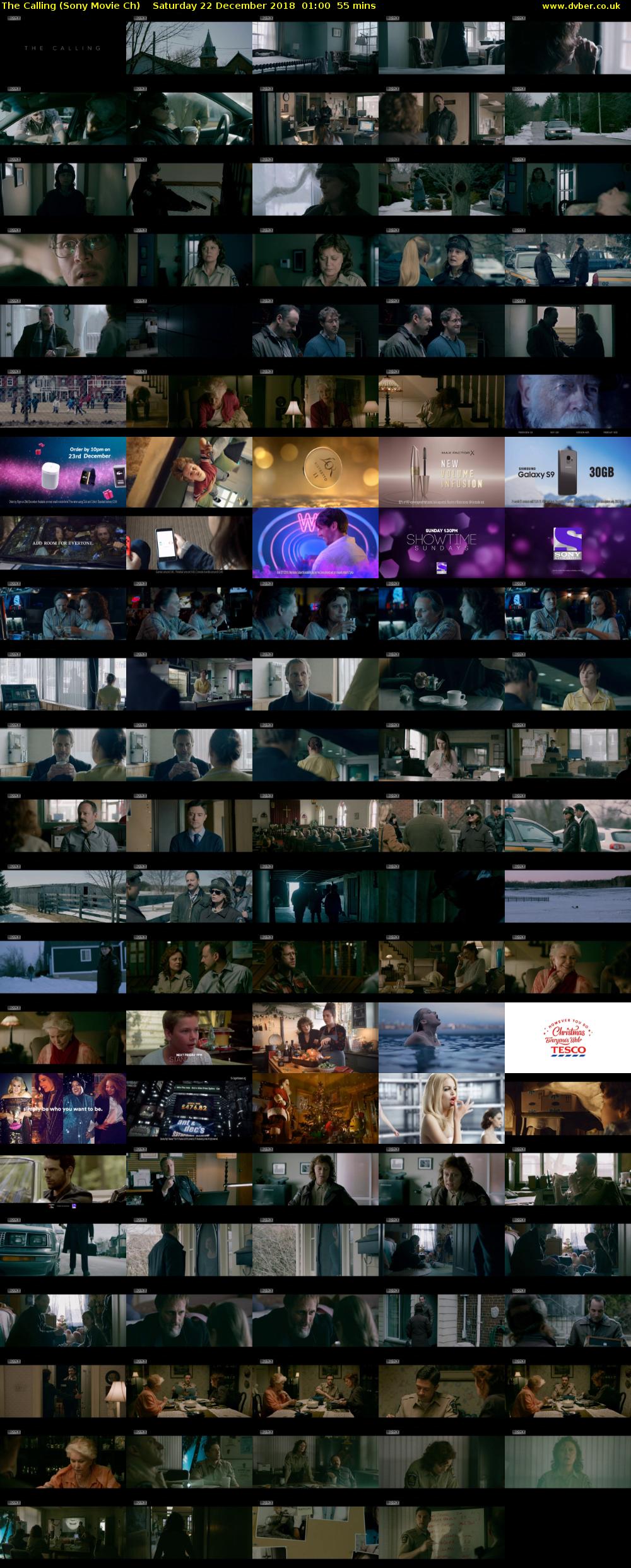 The Calling (Sony Movie Ch) Saturday 22 December 2018 01:00 - 01:55