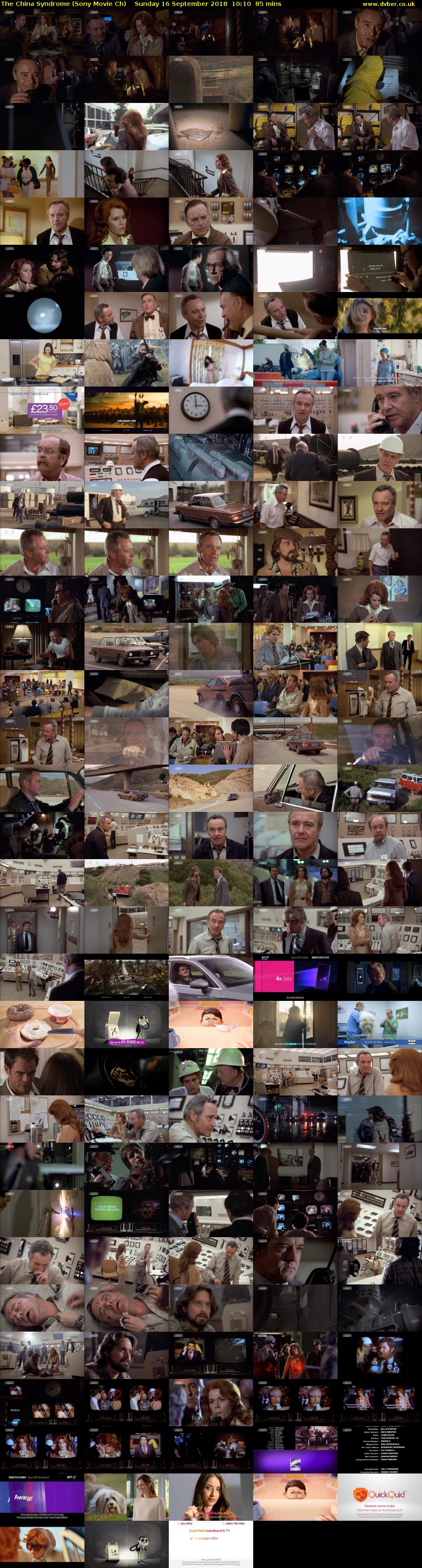 The China Syndrome (Sony Movie Ch) Sunday 16 September 2018 10:10 - 11:35