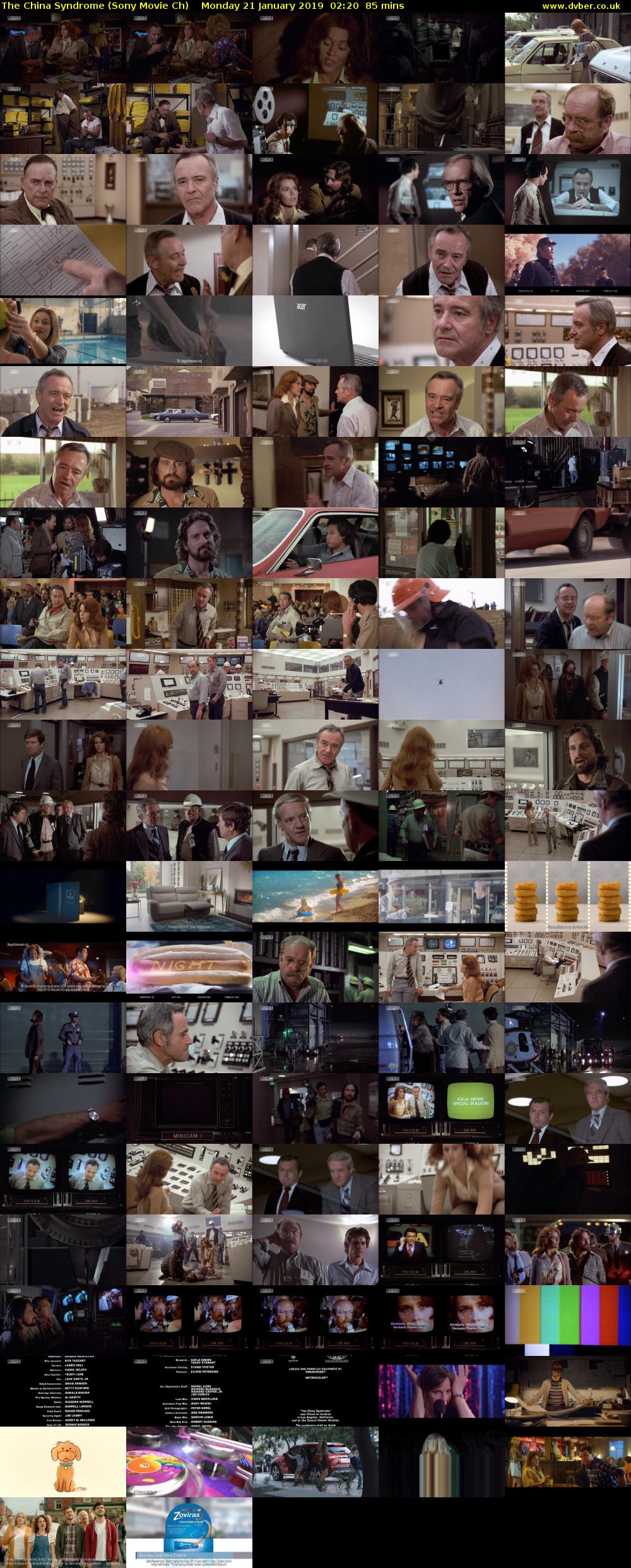 The China Syndrome (Sony Movie Ch) Monday 21 January 2019 02:20 - 03:45