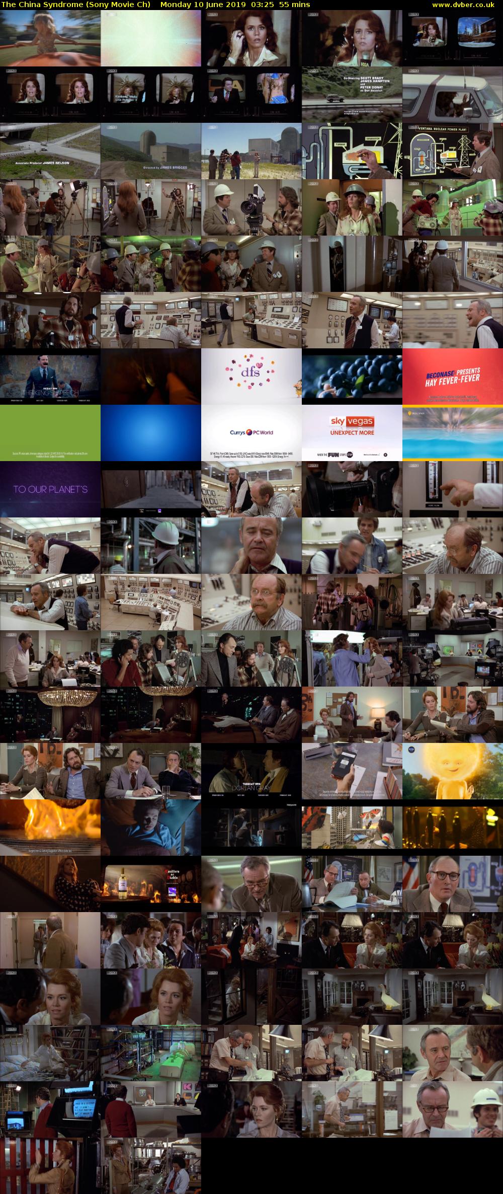 The China Syndrome (Sony Movie Ch) Monday 10 June 2019 03:25 - 04:20