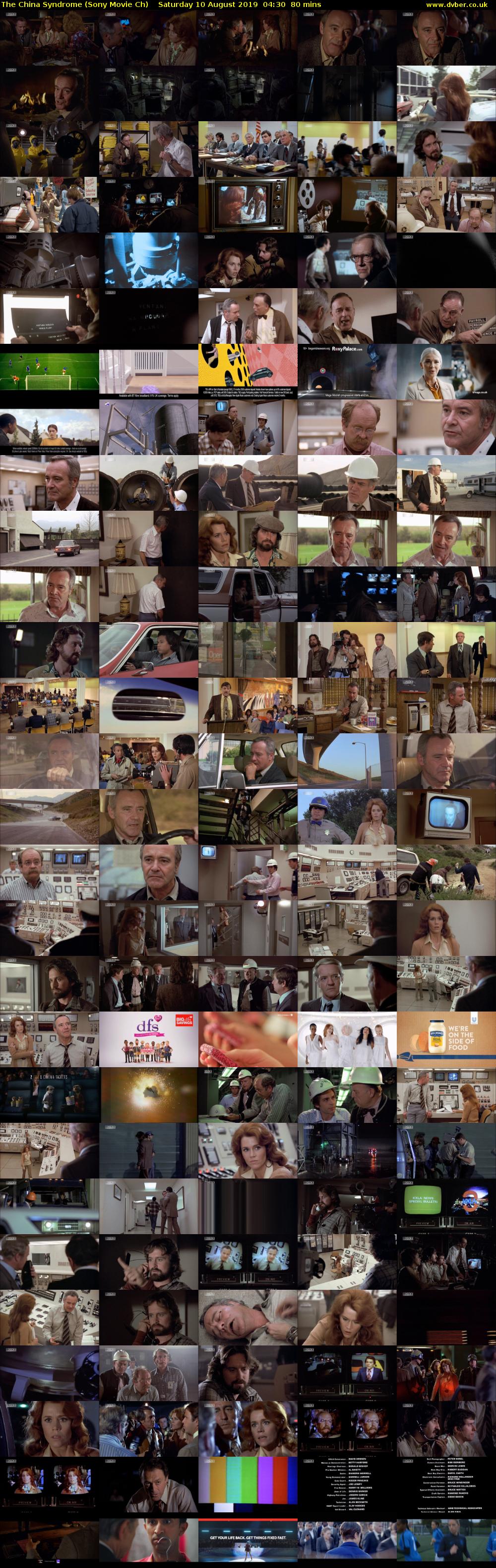 The China Syndrome (Sony Movie Ch) Saturday 10 August 2019 04:30 - 05:50