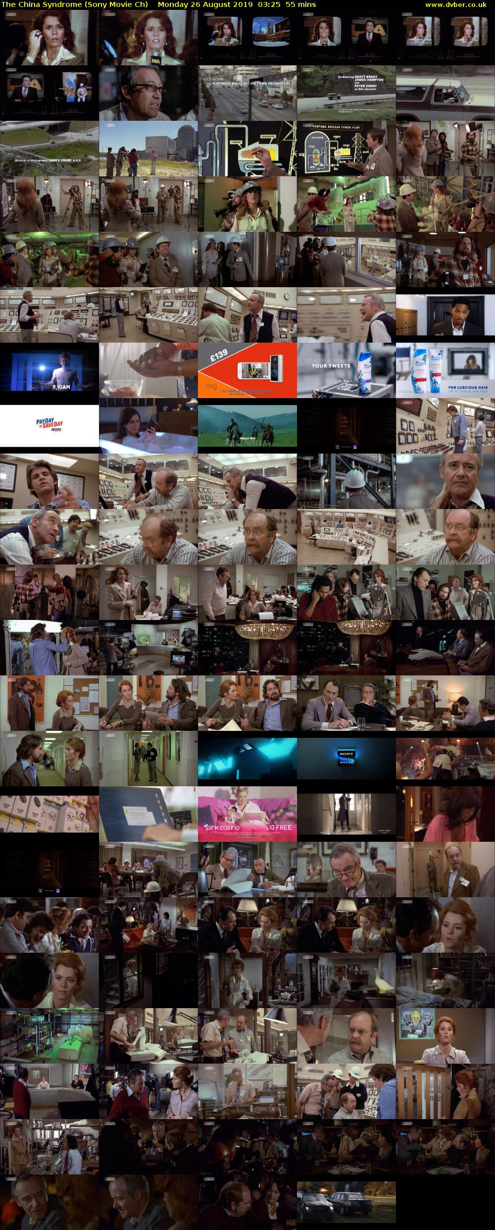The China Syndrome (Sony Movie Ch) Monday 26 August 2019 03:25 - 04:20
