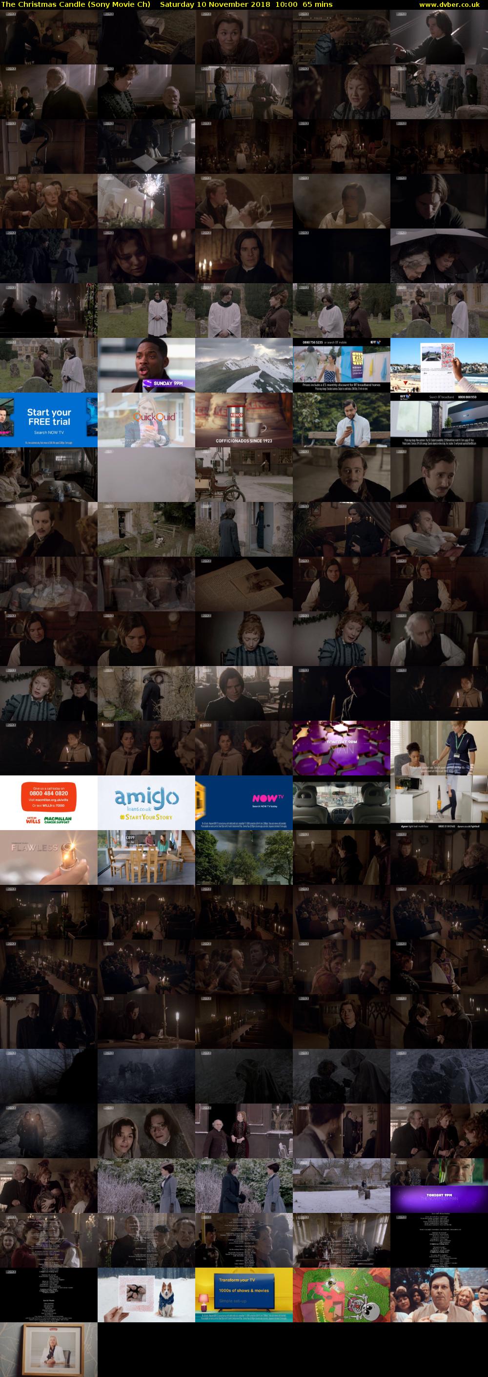 The Christmas Candle (Sony Movie Ch) Saturday 10 November 2018 10:00 - 11:05