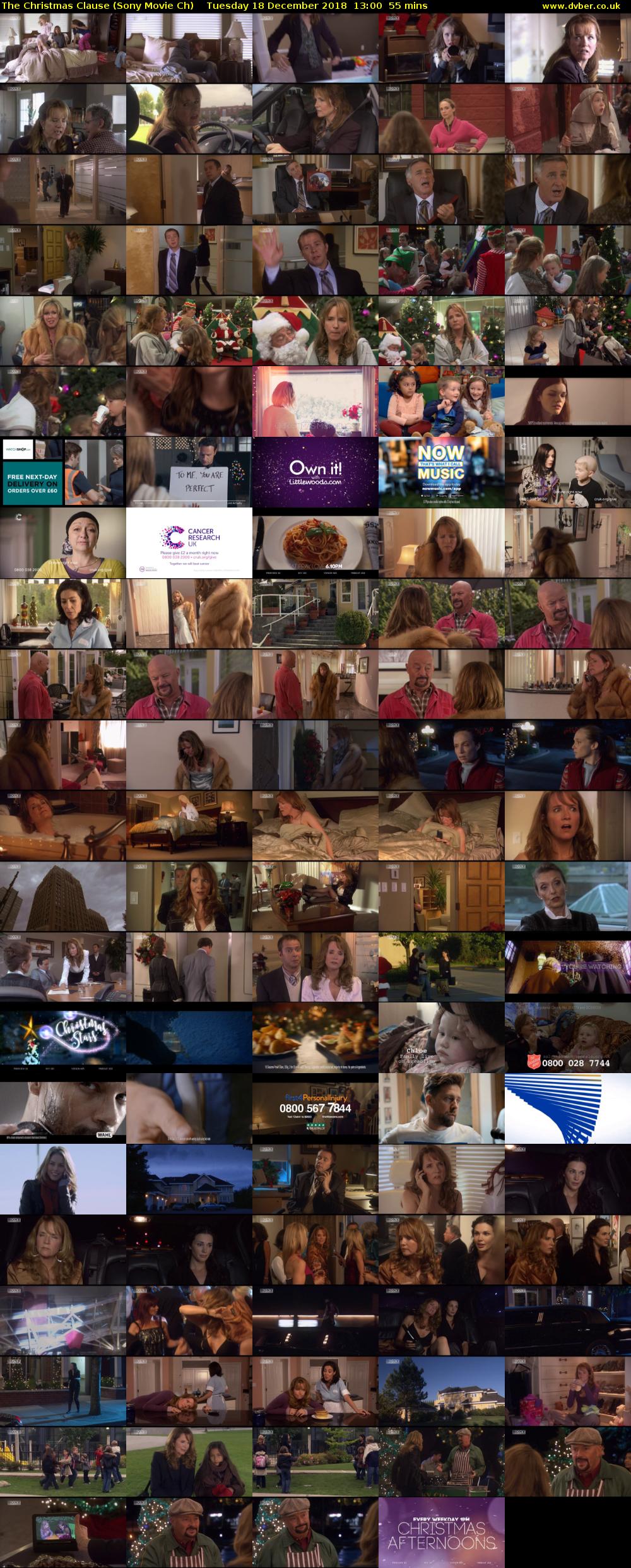 The Christmas Clause (Sony Movie Ch) Tuesday 18 December 2018 13:00 - 13:55