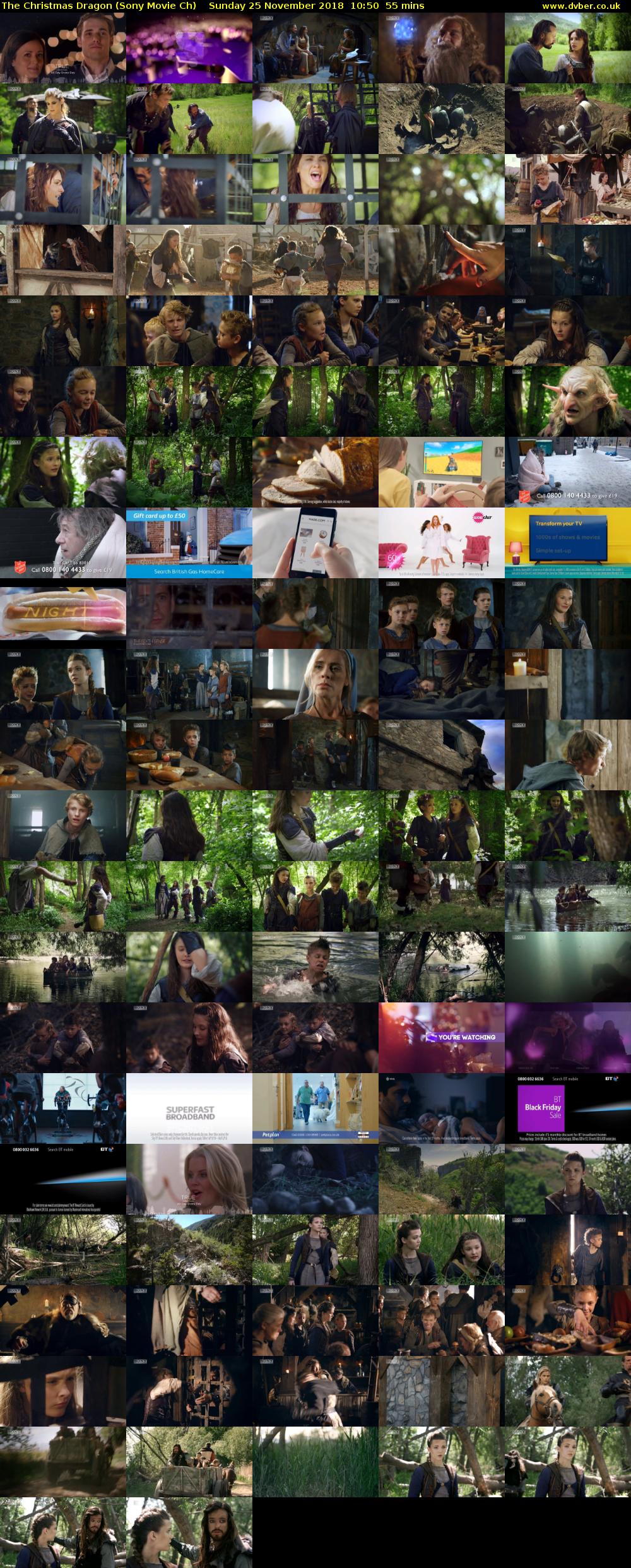 The Christmas Dragon (Sony Movie Ch) Sunday 25 November 2018 10:50 - 11:45