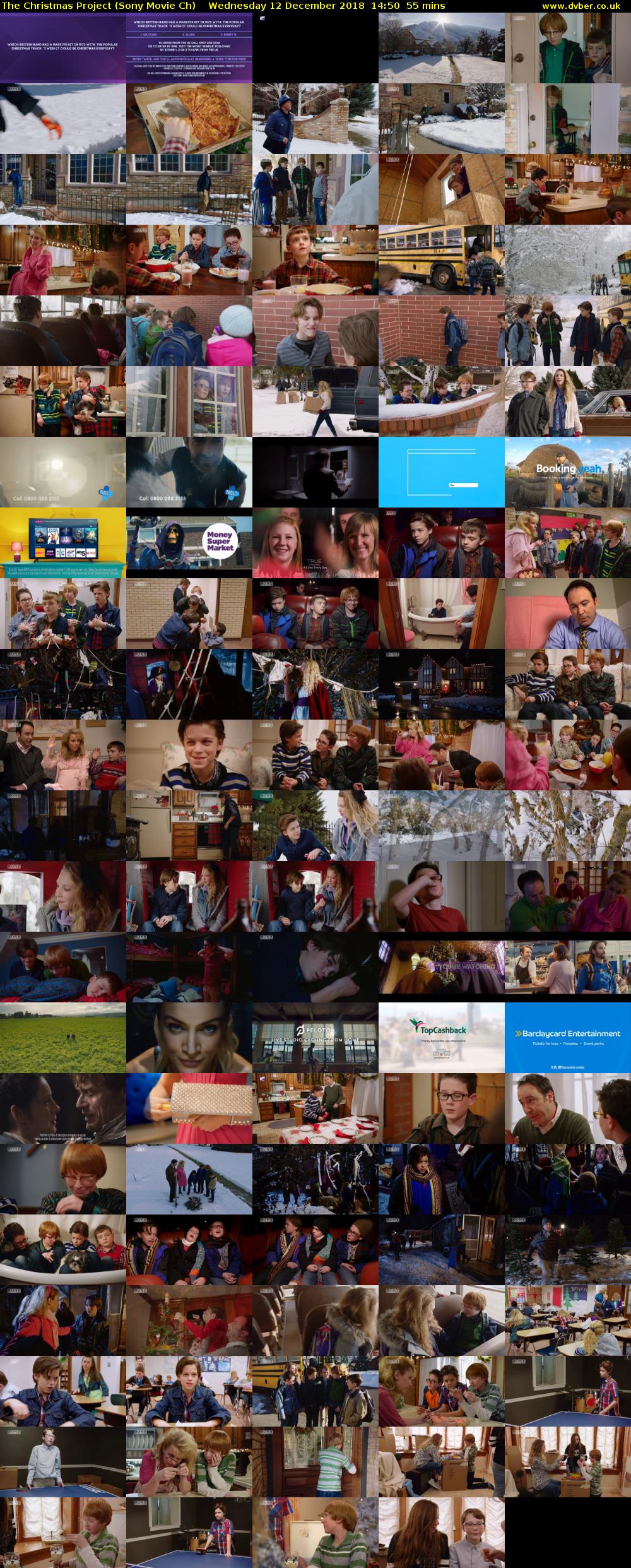 The Christmas Project (Sony Movie Ch) Wednesday 12 December 2018 14:50 - 15:45
