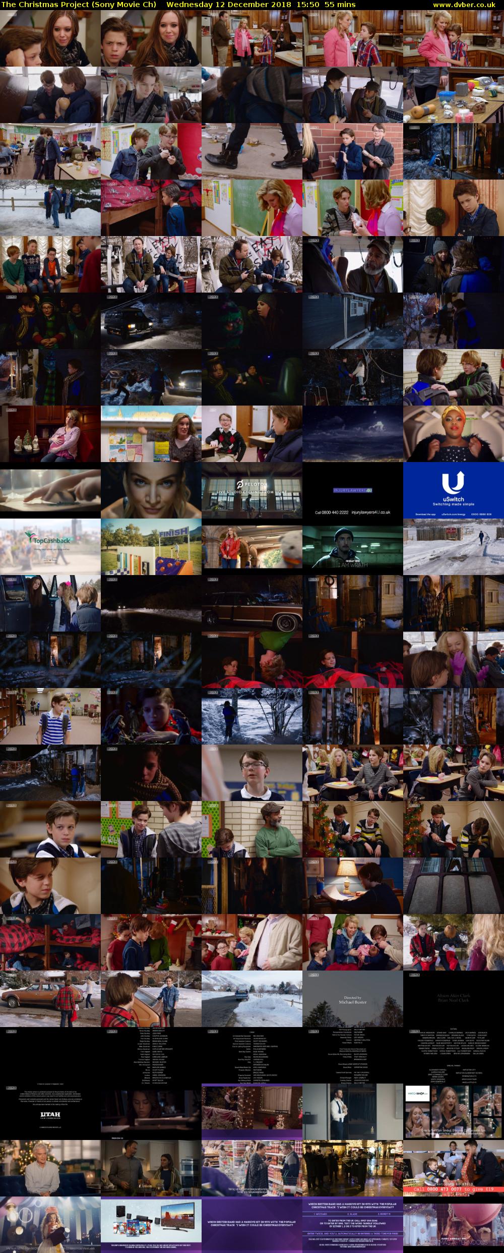 The Christmas Project (Sony Movie Ch) Wednesday 12 December 2018 15:50 - 16:45