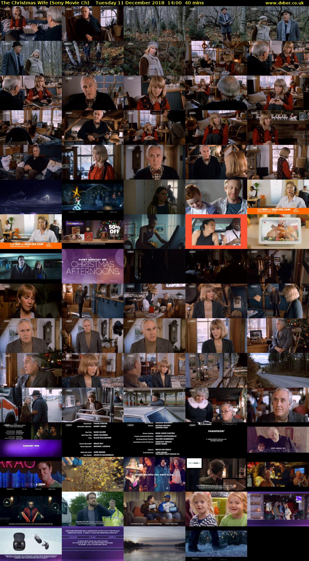 The Christmas Wife (Sony Movie Ch) Tuesday 11 December 2018 14:00 - 14:40