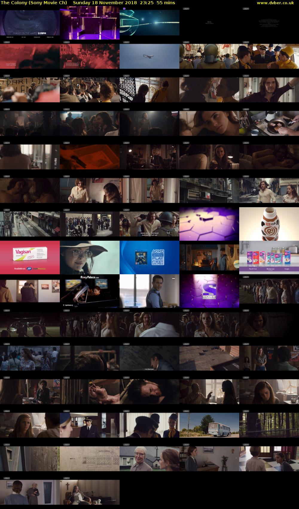 The Colony (Sony Movie Ch) Sunday 18 November 2018 23:25 - 00:20