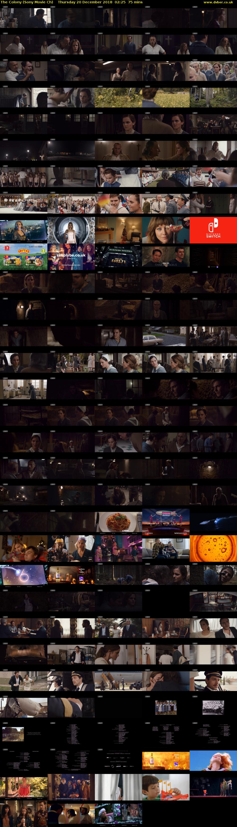 The Colony (Sony Movie Ch) Thursday 20 December 2018 02:25 - 03:40