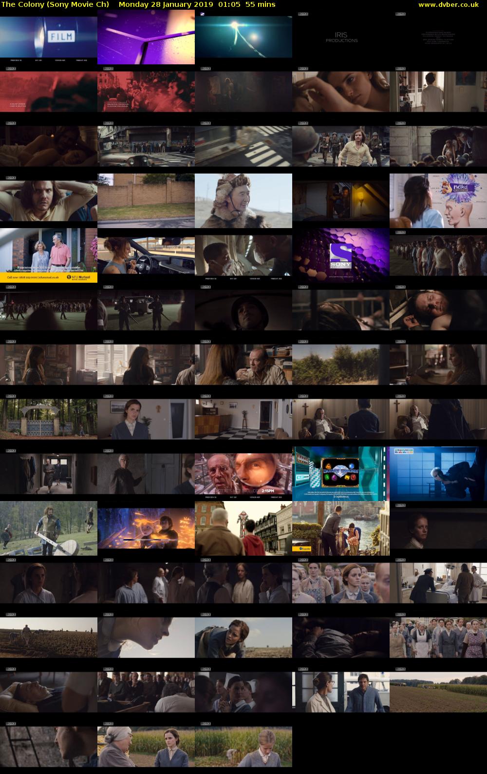 The Colony (Sony Movie Ch) Monday 28 January 2019 01:05 - 02:00