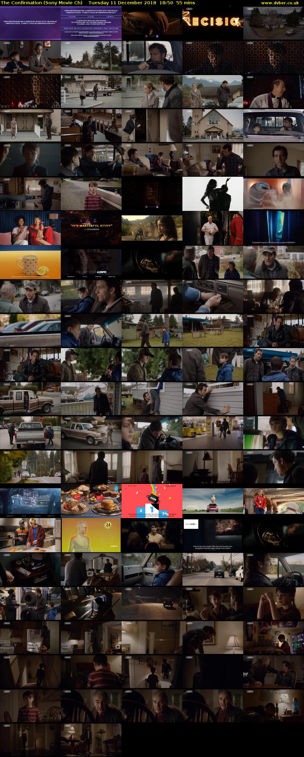 The Confirmation (Sony Movie Ch) Tuesday 11 December 2018 18:50 - 19:45