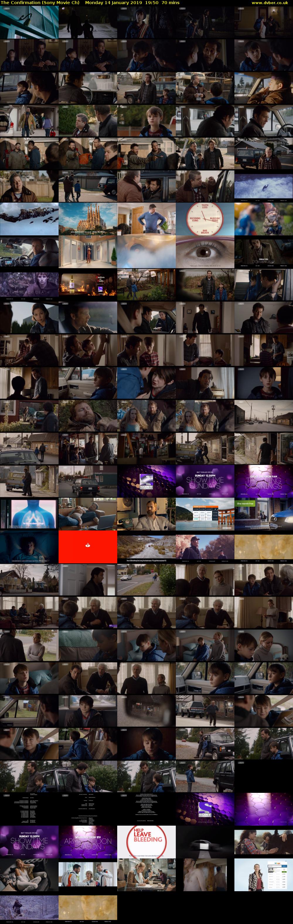 The Confirmation (Sony Movie Ch) Monday 14 January 2019 19:50 - 21:00