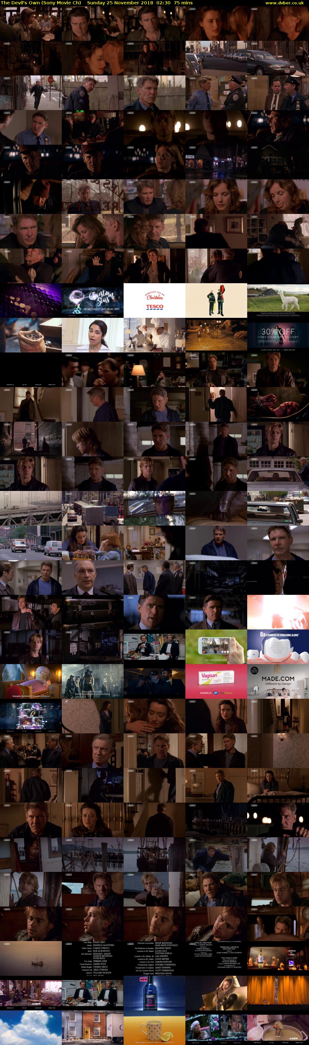 The Devil's Own (Sony Movie Ch) Sunday 25 November 2018 02:30 - 03:45