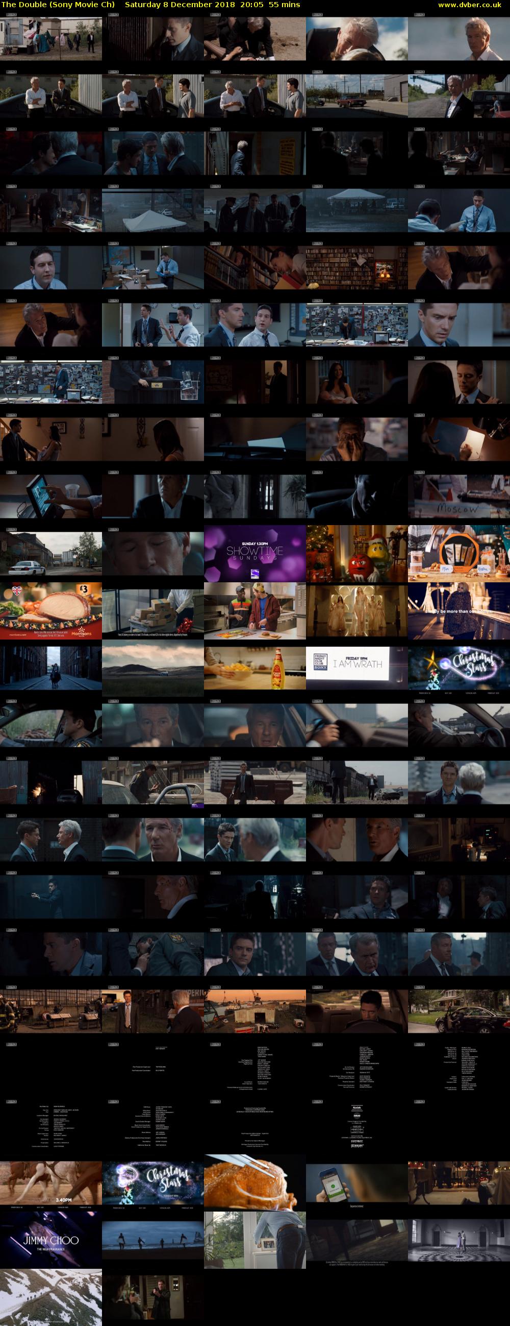 The Double (Sony Movie Ch) Saturday 8 December 2018 20:05 - 21:00