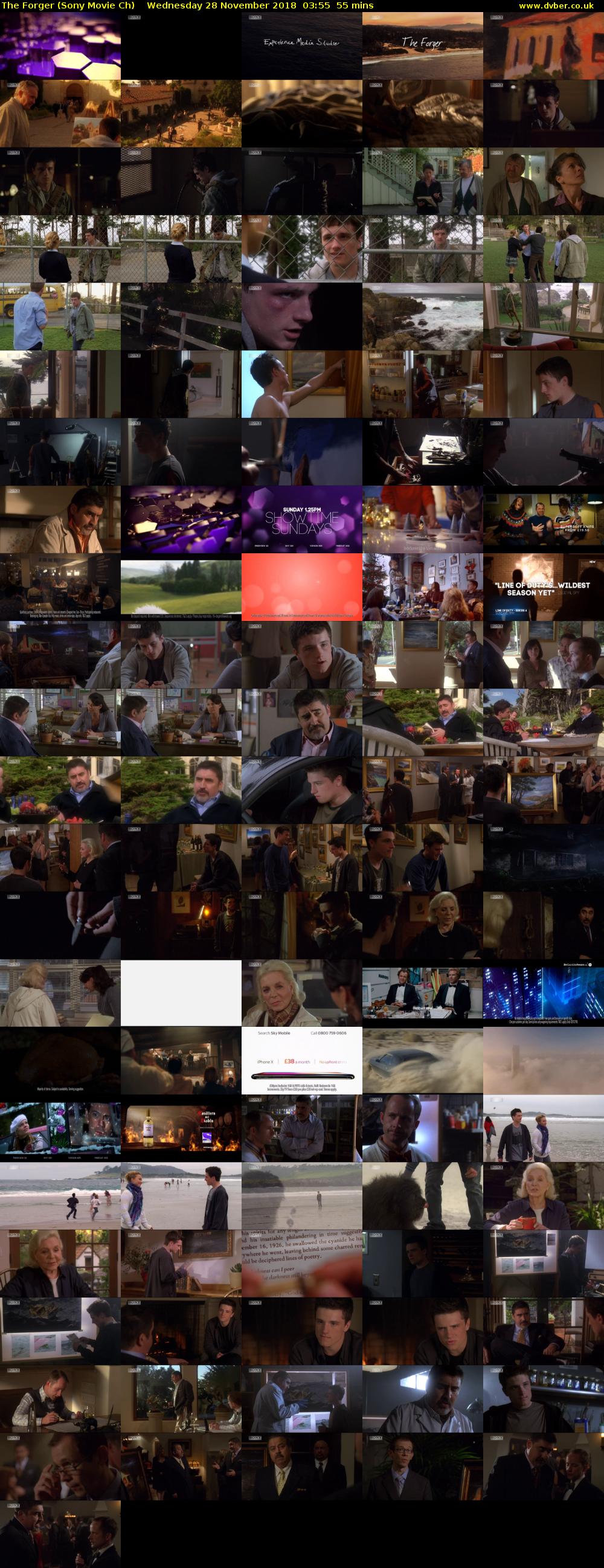 The Forger (Sony Movie Ch) Wednesday 28 November 2018 03:55 - 04:50