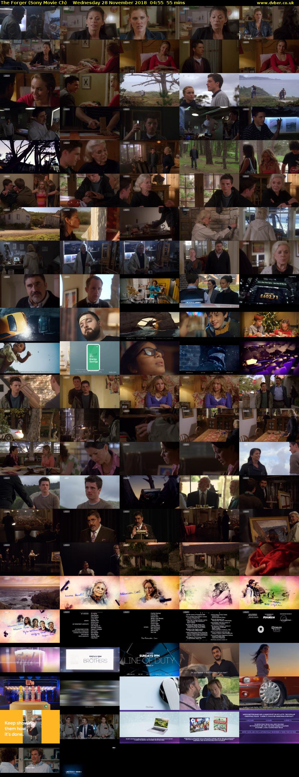 The Forger (Sony Movie Ch) Wednesday 28 November 2018 04:55 - 05:50