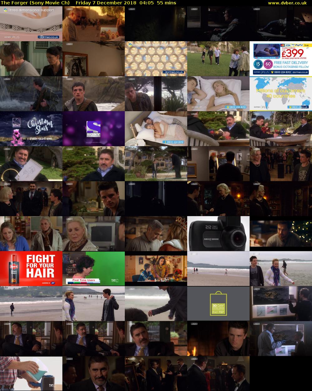 The Forger (Sony Movie Ch) Friday 7 December 2018 04:05 - 05:00