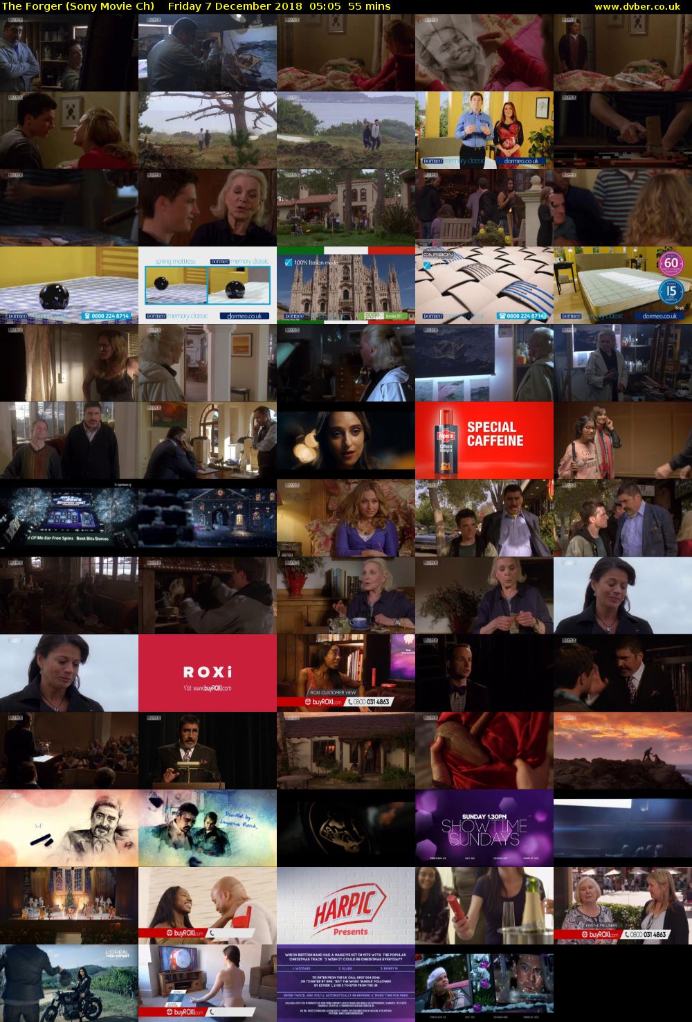 The Forger (Sony Movie Ch) Friday 7 December 2018 05:05 - 06:00