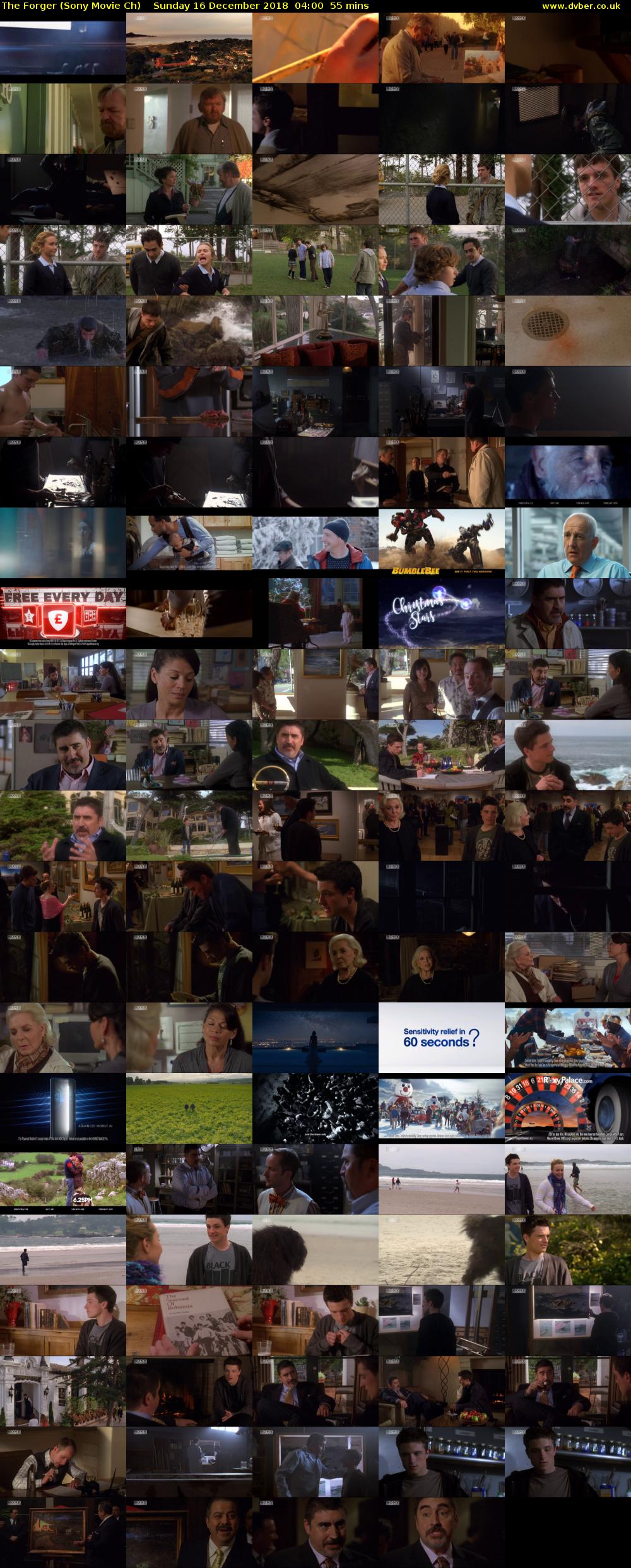 The Forger (Sony Movie Ch) Sunday 16 December 2018 04:00 - 04:55