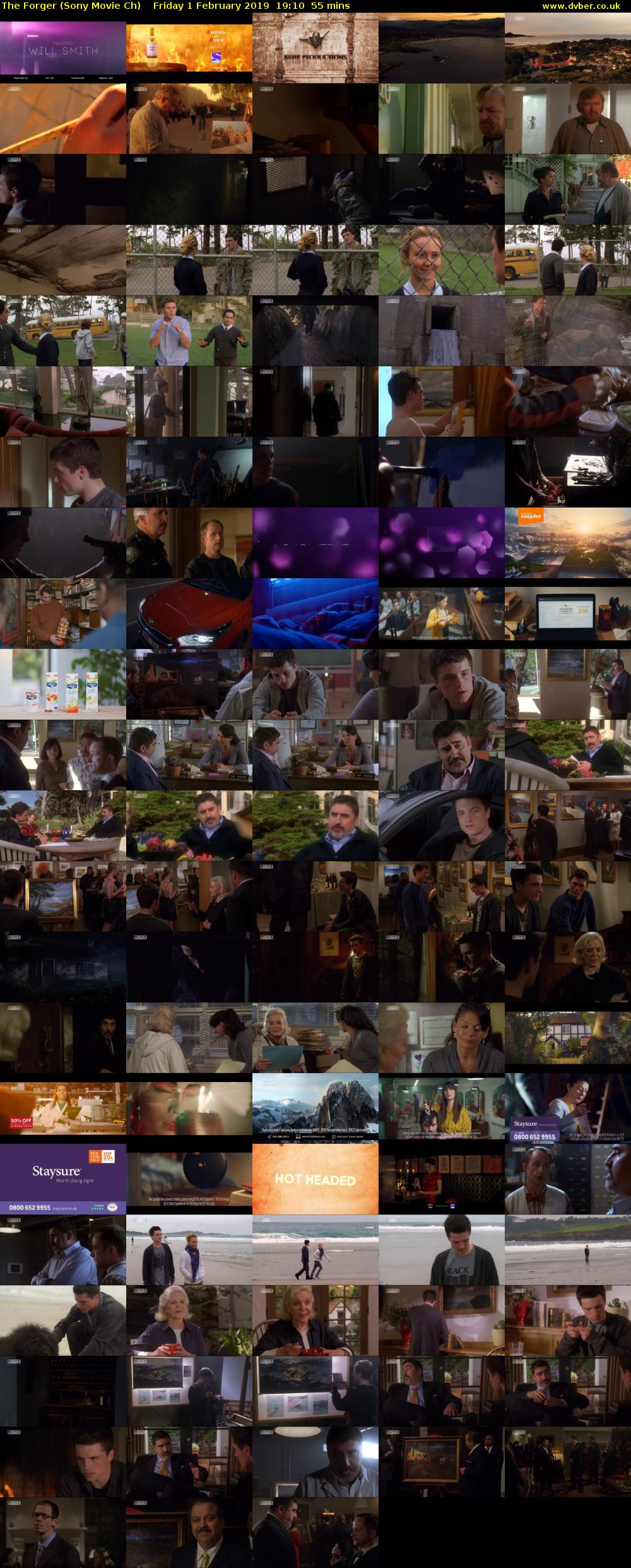 The Forger (Sony Movie Ch) Friday 1 February 2019 19:10 - 20:05