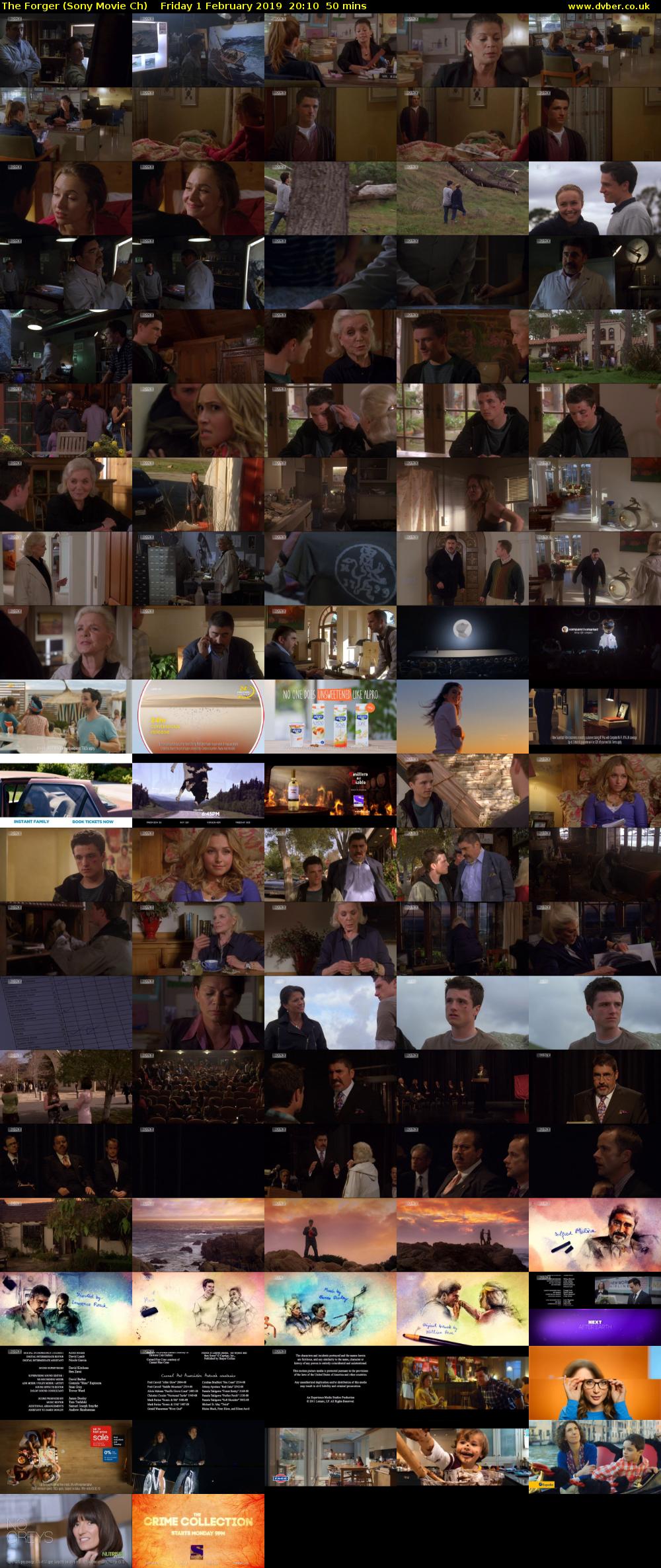 The Forger (Sony Movie Ch) Friday 1 February 2019 20:10 - 21:00