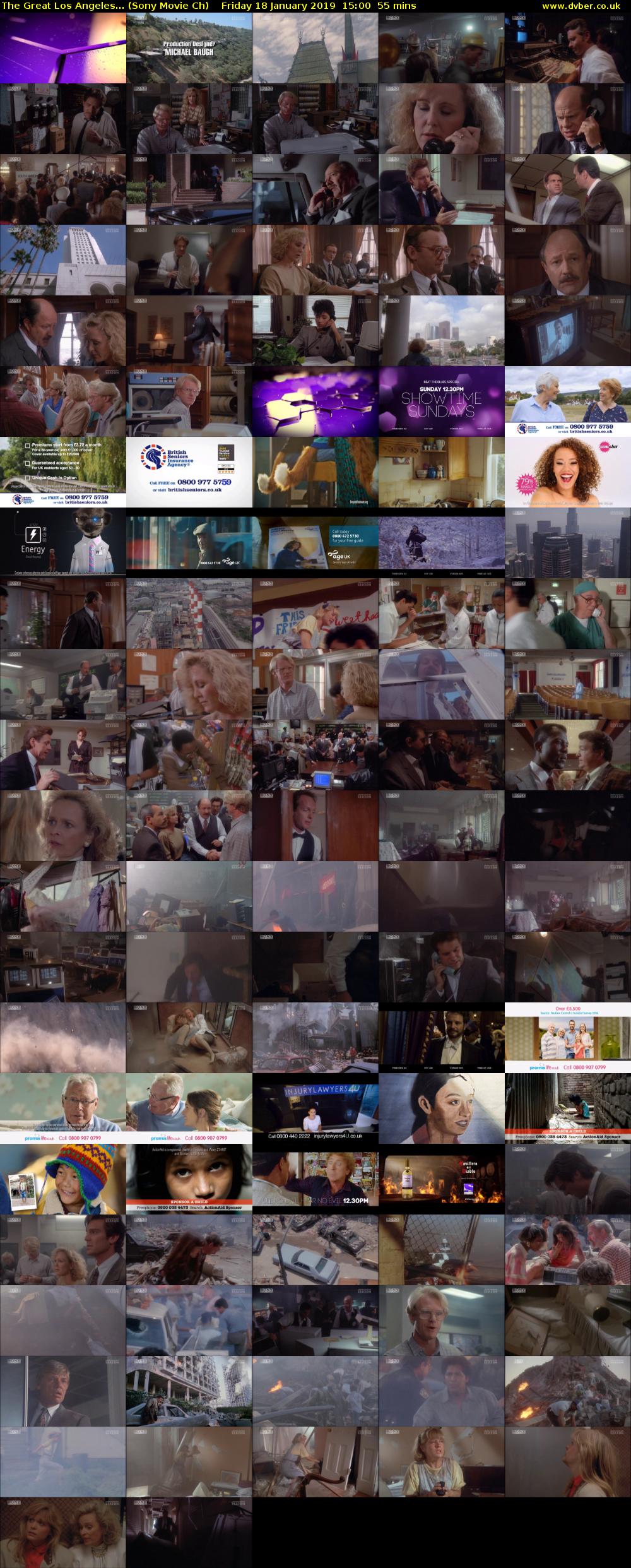 The Great Los Angeles... (Sony Movie Ch) Friday 18 January 2019 15:00 - 15:55