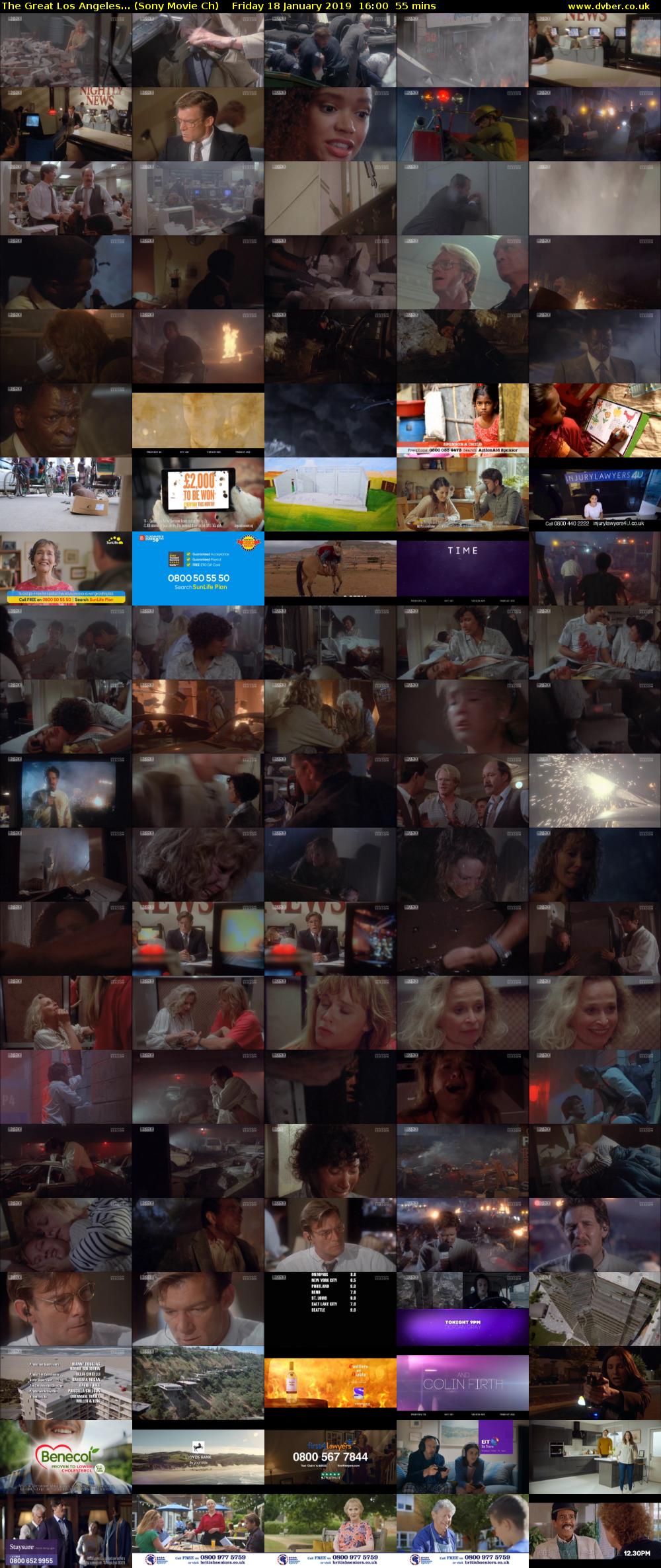 The Great Los Angeles... (Sony Movie Ch) Friday 18 January 2019 16:00 - 16:55