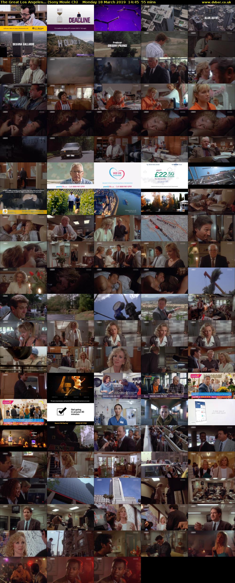 The Great Los Angeles... (Sony Movie Ch) Monday 18 March 2019 14:45 - 15:40