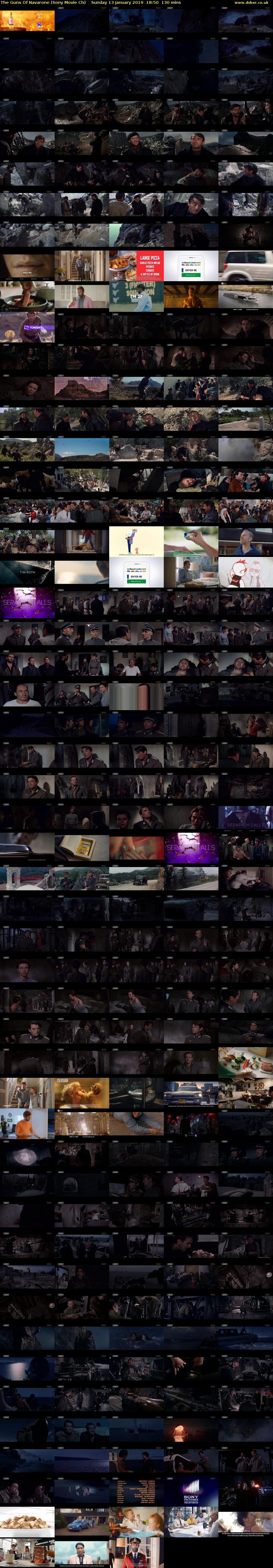 The Guns Of Navarone (Sony Movie Ch) Sunday 13 January 2019 18:50 - 21:00