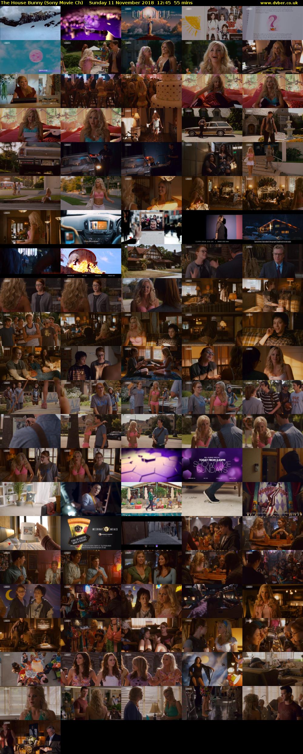 The House Bunny (Sony Movie Ch) Sunday 11 November 2018 12:45 - 13:40