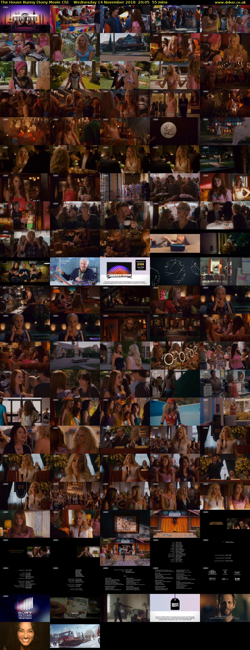 The House Bunny (Sony Movie Ch) Wednesday 14 November 2018 20:05 - 21:00