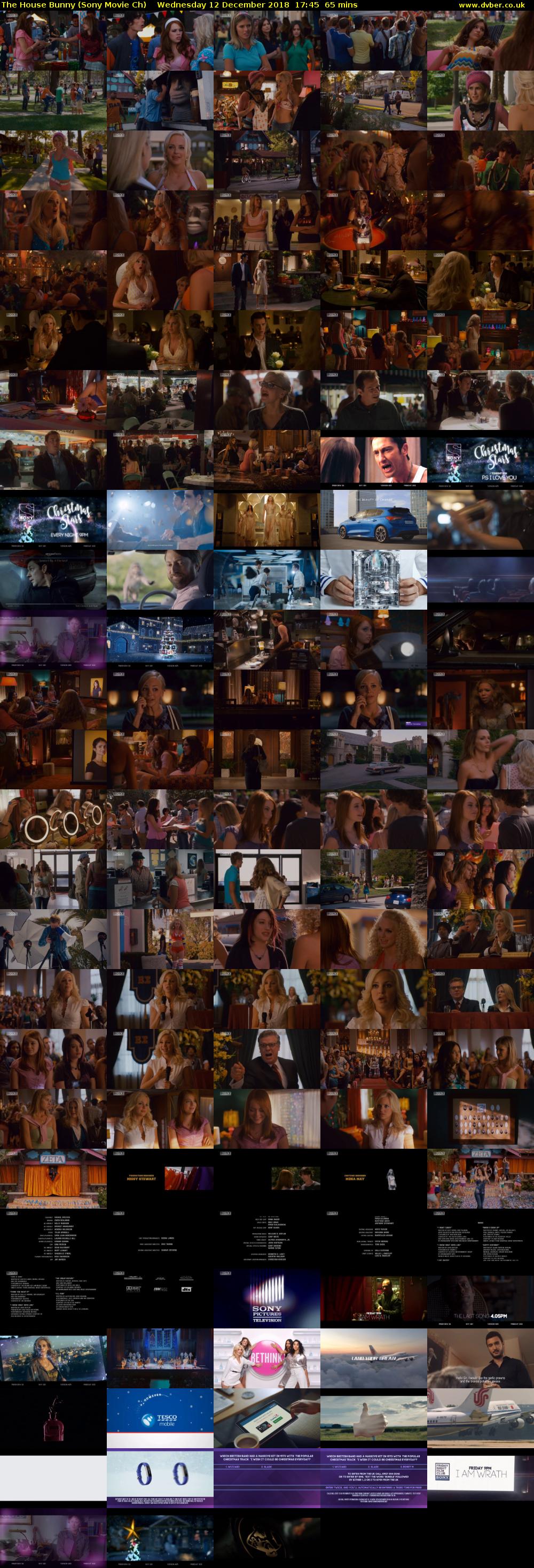 The House Bunny (Sony Movie Ch) Wednesday 12 December 2018 17:45 - 18:50