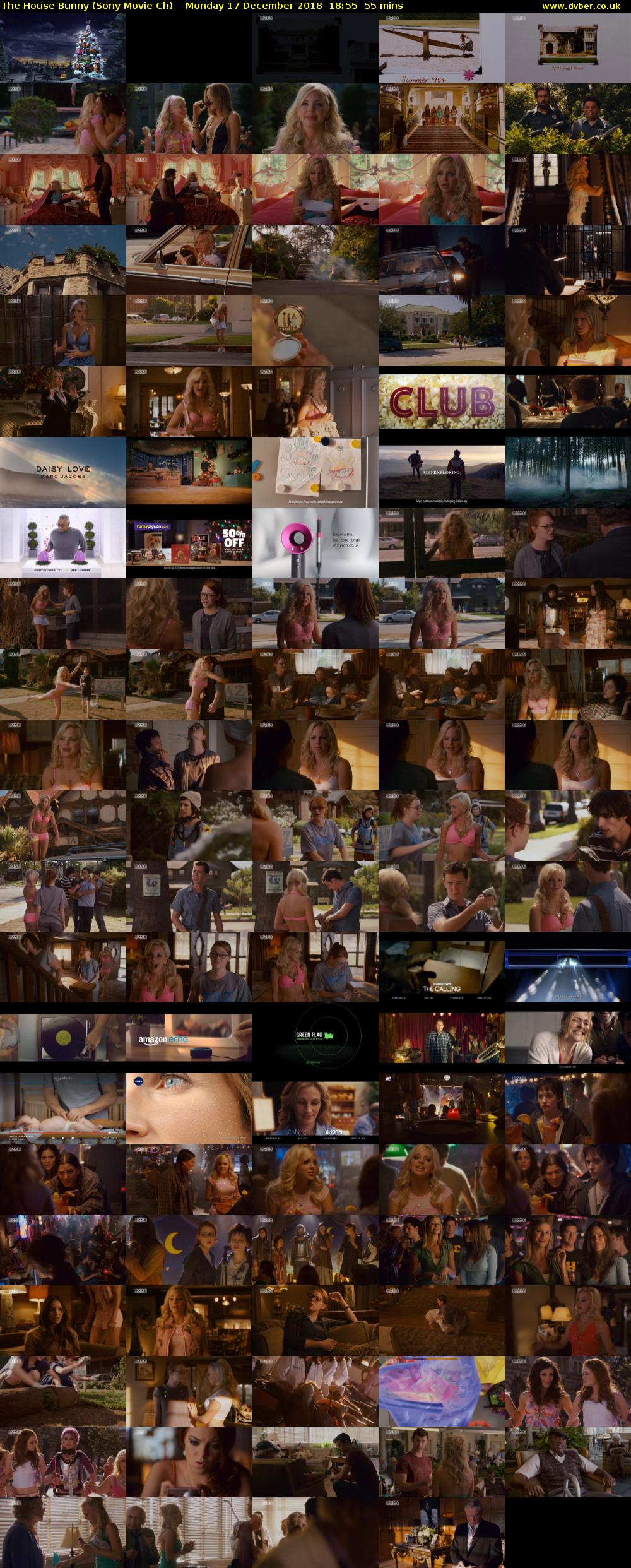 The House Bunny (Sony Movie Ch) Monday 17 December 2018 18:55 - 19:50