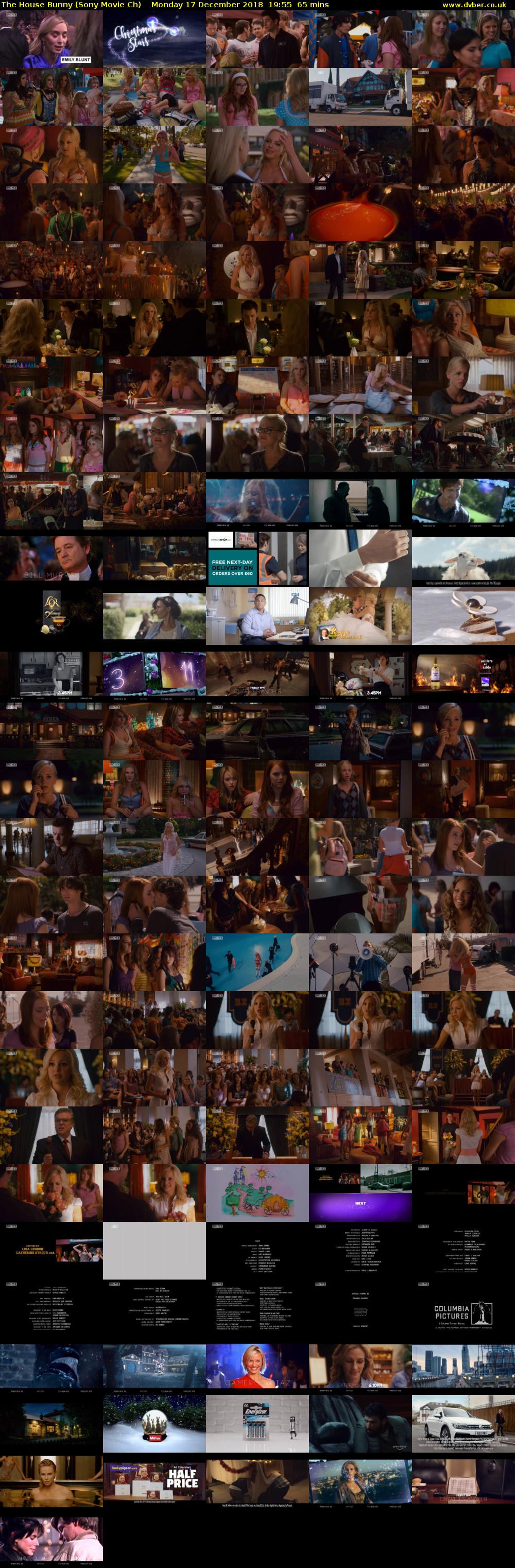 The House Bunny (Sony Movie Ch) Monday 17 December 2018 19:55 - 21:00