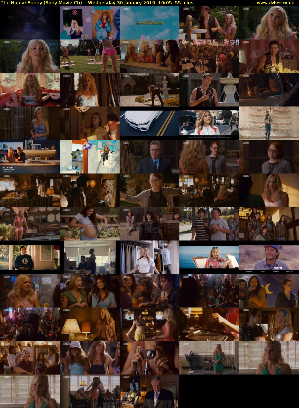 The House Bunny (Sony Movie Ch) Wednesday 30 January 2019 19:05 - 20:00