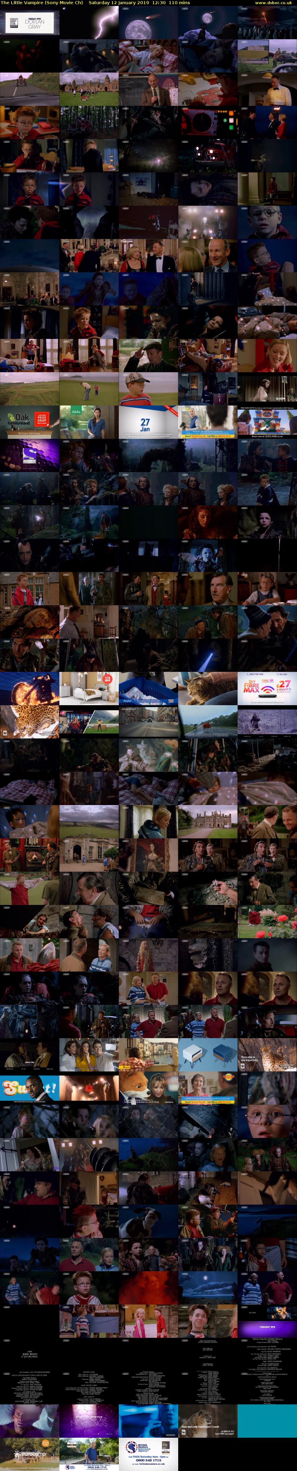 The Little Vampire (Sony Movie Ch) Saturday 12 January 2019 12:30 - 14:20