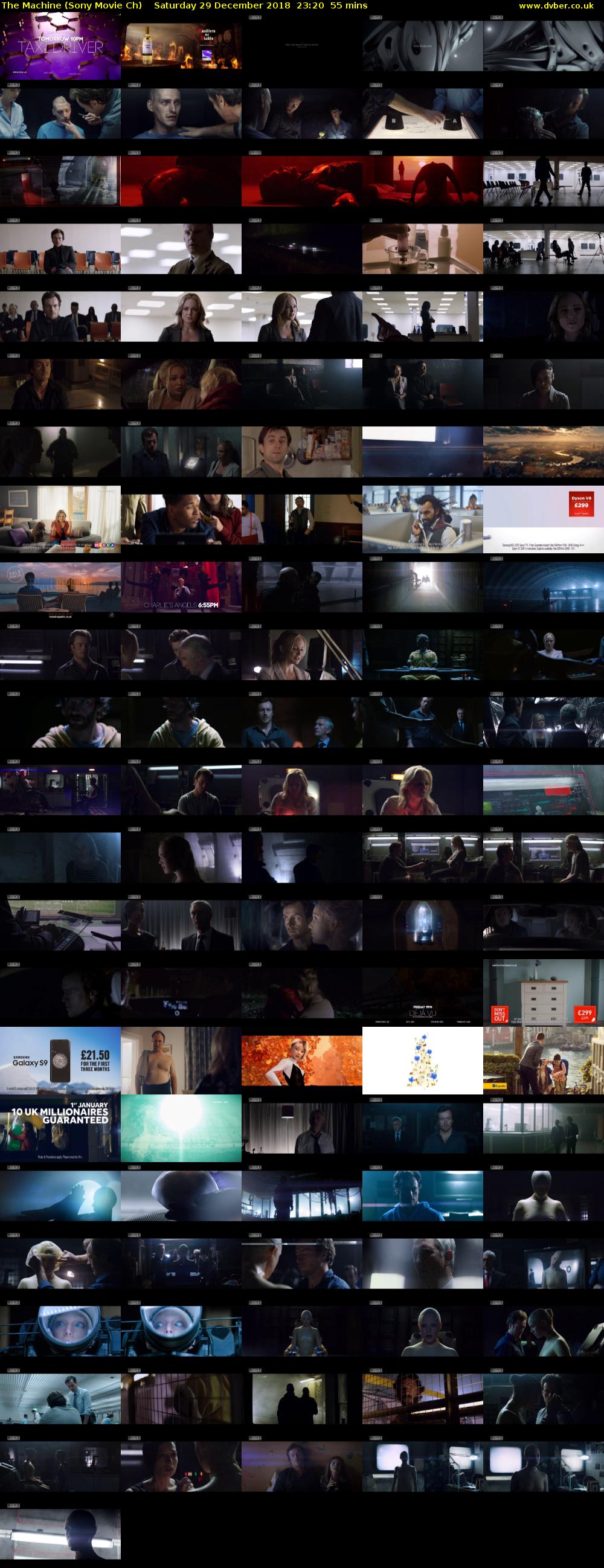 The Machine (Sony Movie Ch) Saturday 29 December 2018 23:20 - 00:15