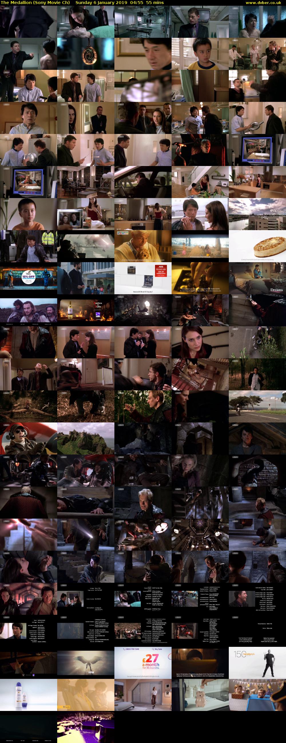 The Medallion (Sony Movie Ch) Sunday 6 January 2019 04:55 - 05:50