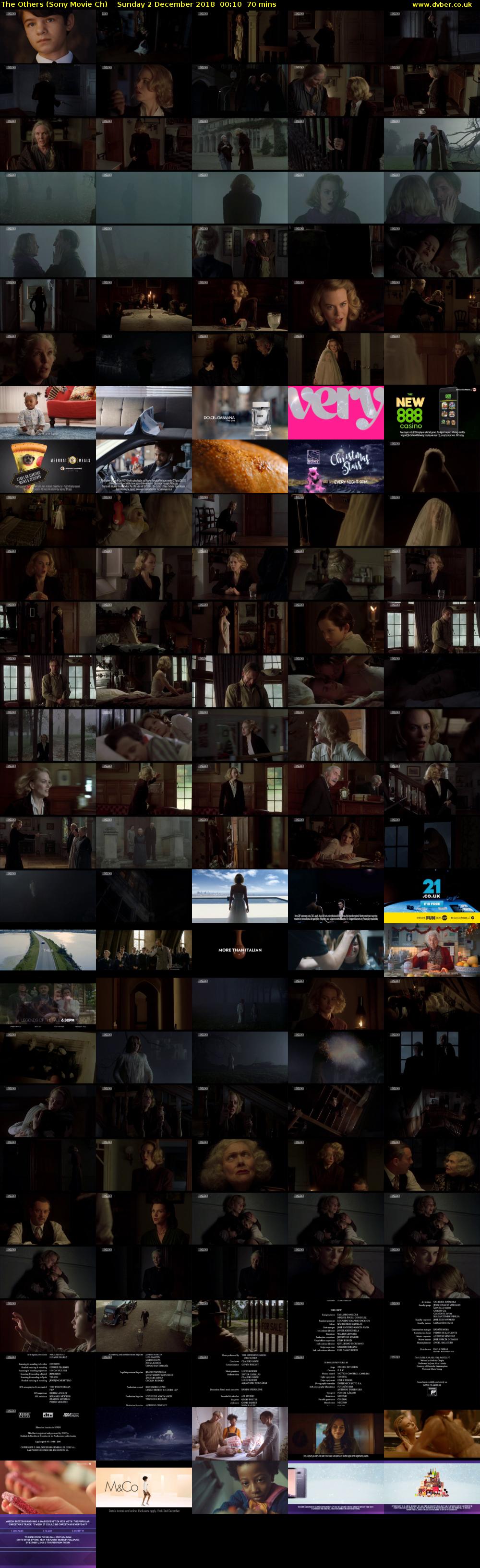 The Others (Sony Movie Ch) Sunday 2 December 2018 00:10 - 01:20