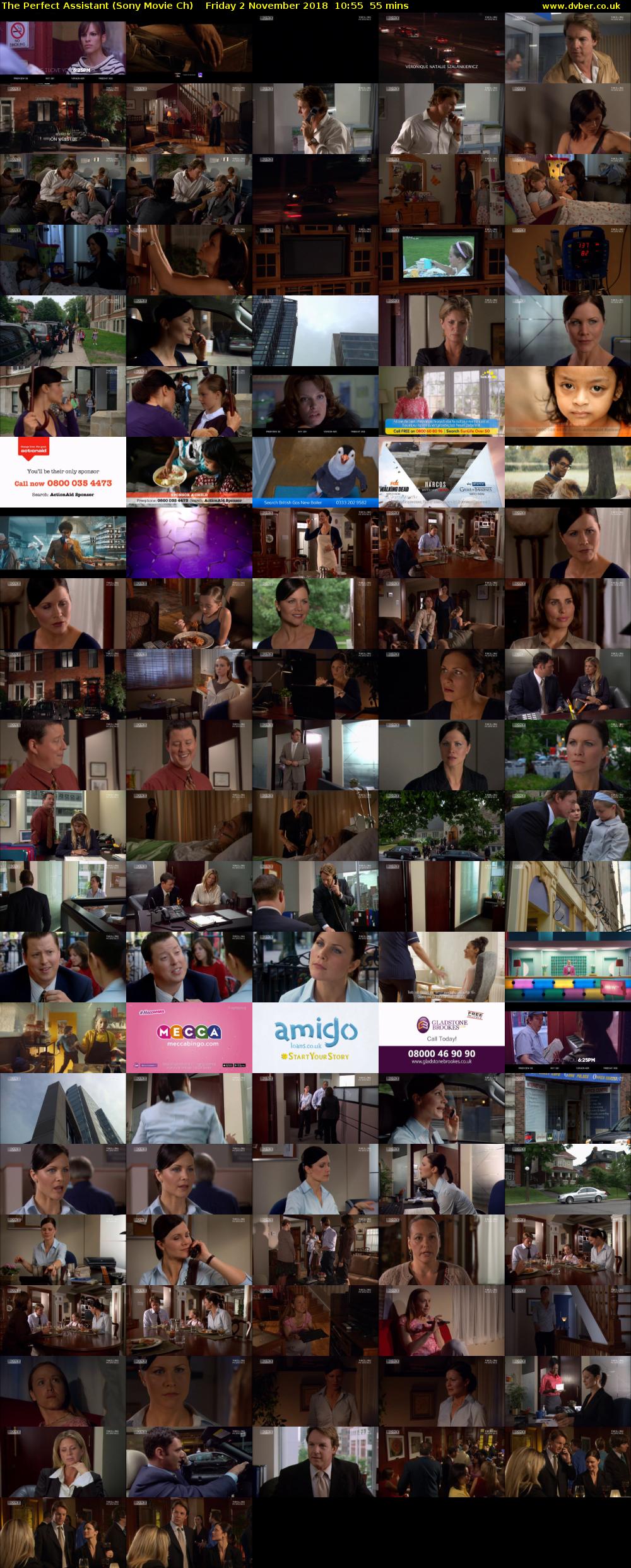 The Perfect Assistant (Sony Movie Ch) Friday 2 November 2018 10:55 - 11:50