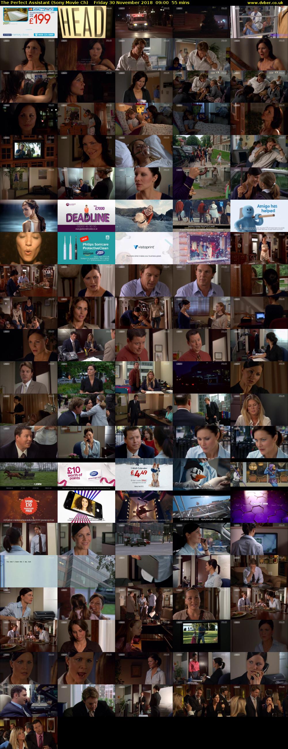 The Perfect Assistant (Sony Movie Ch) Friday 30 November 2018 09:00 - 09:55