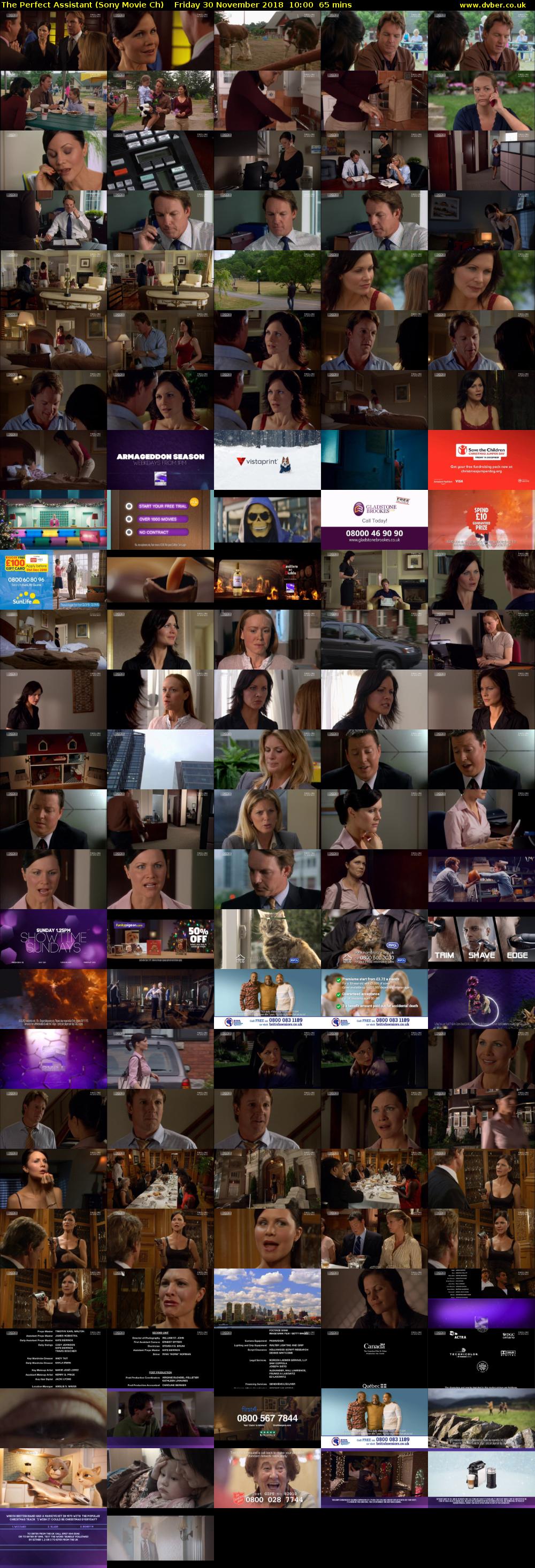 The Perfect Assistant (Sony Movie Ch) Friday 30 November 2018 10:00 - 11:05