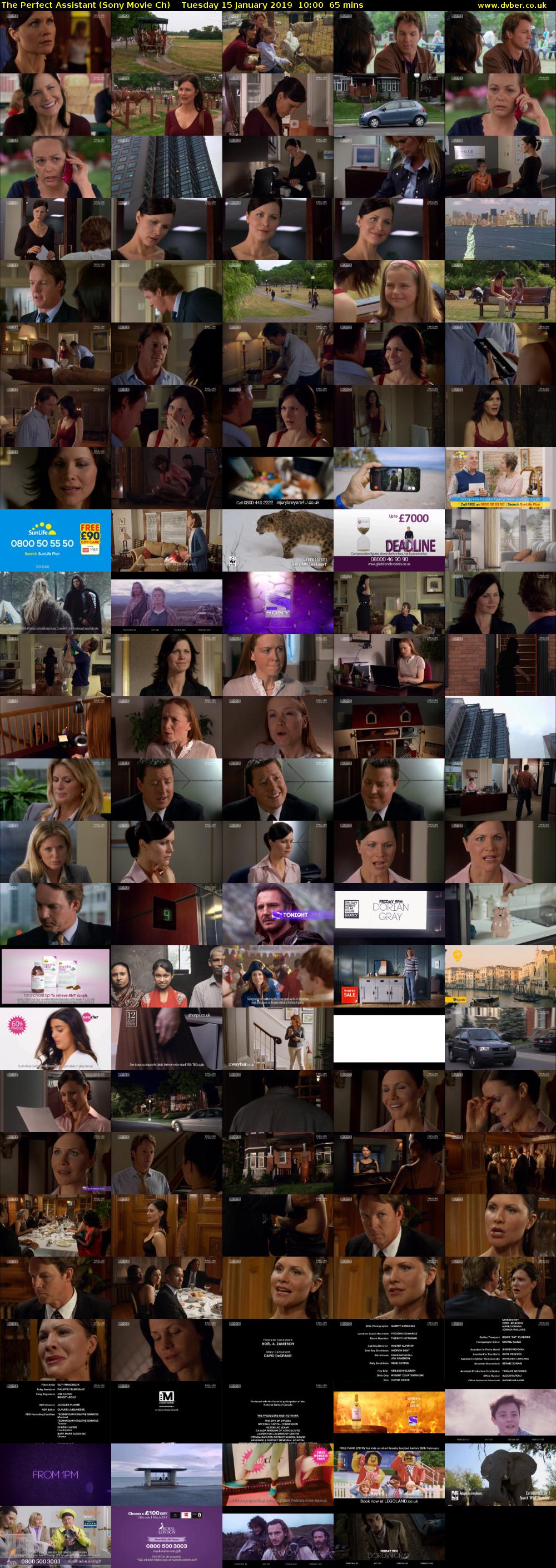 The Perfect Assistant (Sony Movie Ch) Tuesday 15 January 2019 10:00 - 11:05