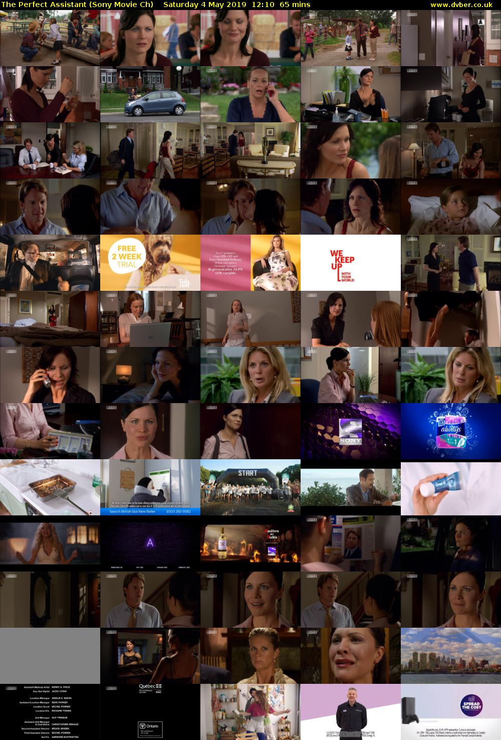 The Perfect Assistant (Sony Movie Ch) Saturday 4 May 2019 12:10 - 13:15